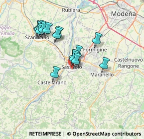 Mappa Viale Catalani, 41049 Sassuolo MO, Italia (6.11125)