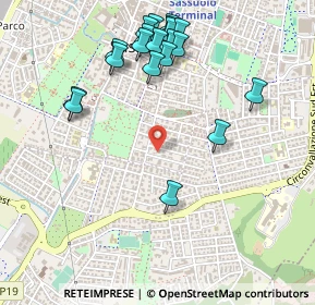 Mappa Viale Catalani, 41049 Sassuolo MO, Italia (0.564)