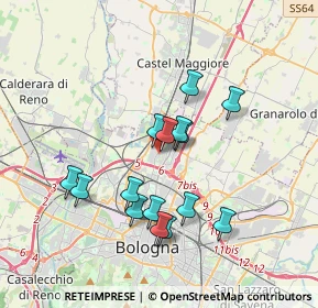 Mappa Via Don Giuseppe Bedetti, 40129 Bologna BO, Italia (3.208)