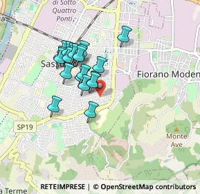 Mappa Via Milano, 41049 Sassuolo MO, Italia (0.72)