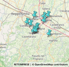 Mappa Via Milano, 41049 Sassuolo MO, Italia (8.0675)
