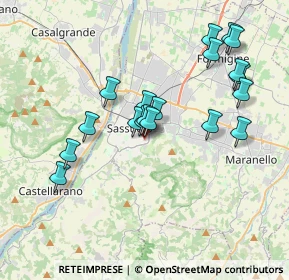 Mappa Via Milano, 41049 Sassuolo MO, Italia (3.58105)