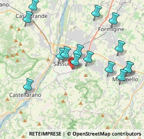 Mappa Via Milano, 41049 Sassuolo MO, Italia (4.28467)