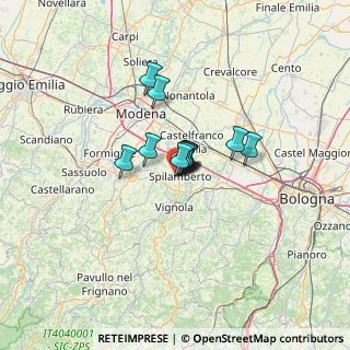 Mappa Via Castelnuovo Rangone, 41057 Spilamberto MO, Italia (6.5425)