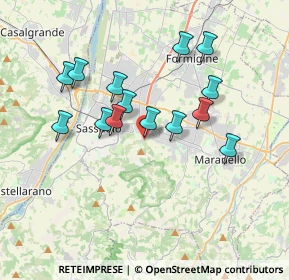 Mappa Via Amerigo Vespucci, 41042 Fiorano Modenese MO, Italia (3.28857)