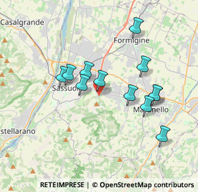 Mappa Via Amerigo Vespucci, 41042 Fiorano Modenese MO, Italia (3.28333)