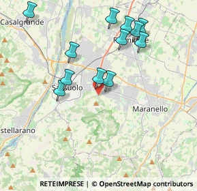 Mappa Via Amerigo Vespucci, 41042 Fiorano Modenese MO, Italia (4.015)