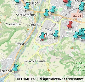 Mappa Viale Giuseppe Verdi, 41049 Sassuolo MO, Italia (3.20824)