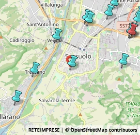 Mappa Viale Giuseppe Verdi, 41049 Sassuolo MO, Italia (3.095)