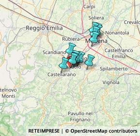 Mappa Viale Giuseppe Verdi, 41049 Sassuolo MO, Italia (7.95846)