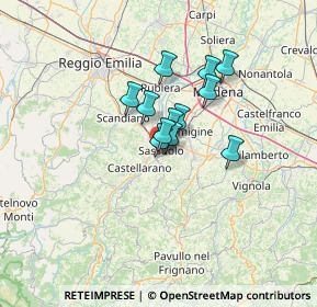 Mappa Viale Giuseppe Verdi, 41049 Sassuolo MO, Italia (8.24833)