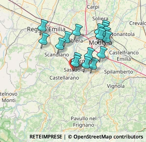 Mappa Viale Giuseppe Verdi, 41049 Sassuolo MO, Italia (12.24647)