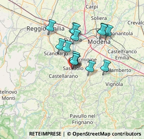 Mappa Viale Giuseppe Verdi, 41049 Sassuolo MO, Italia (10.66857)