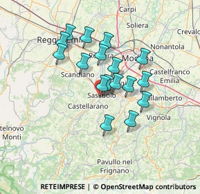 Mappa Viale Giuseppe Verdi, 41049 Sassuolo MO, Italia (11.27529)