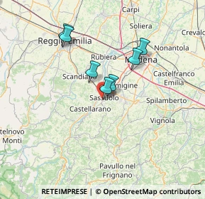 Mappa Viale Giuseppe Verdi, 41049 Sassuolo MO, Italia (25.28583)
