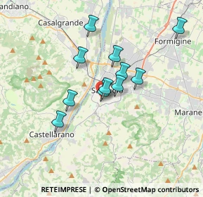 Mappa Viale Giuseppe Verdi, 41049 Sassuolo MO, Italia (2.80727)