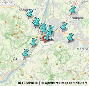 Mappa Viale Giuseppe Verdi, 41049 Sassuolo MO, Italia (3.12071)