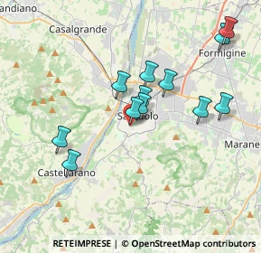 Mappa Viale Giuseppe Verdi, 41049 Sassuolo MO, Italia (3.47417)