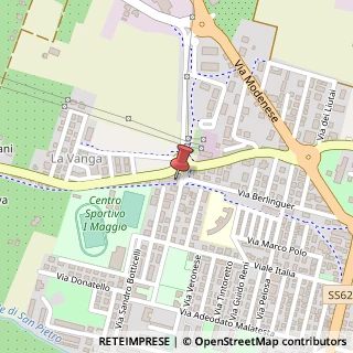 Mappa Via Castelnuovo R., 394, 41057 Spilamberto, Modena (Emilia Romagna)
