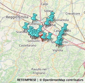 Mappa Via Tazio Nuvolari, 41053 Maranello MO, Italia (10.45722)