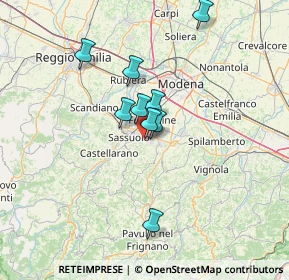 Mappa Via Luigi Pirandello, 41042 Fiorano Modenese MO, Italia (15.92727)
