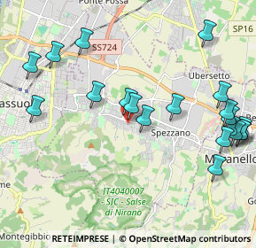 Mappa Via Luigi Pirandello, 41042 Fiorano Modenese MO, Italia (2.4985)