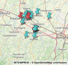 Mappa 41057 Spilamberto MO, Italia (11.299)