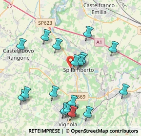 Mappa 41057 Spilamberto MO, Italia (4.59)