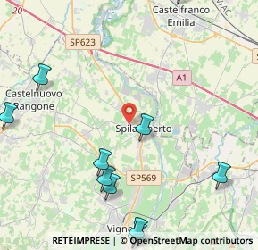 Mappa 41057 Spilamberto MO, Italia (6.00273)