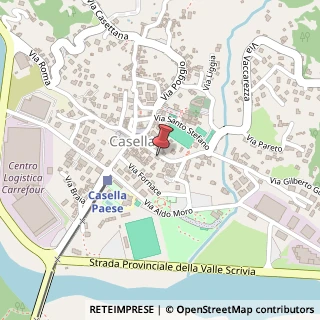 Mappa Via Mondelli, 58, 16015 Casella, Genova (Liguria)