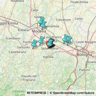 Mappa Via Canova, 41057 Spilamberto MO, Italia (6.5725)
