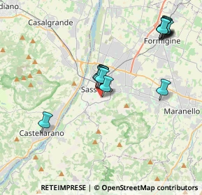 Mappa Viale Bellini, 41049 Sassuolo MO, Italia (3.76938)