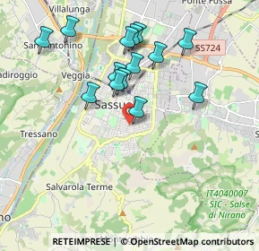 Mappa Viale Bellini, 41049 Sassuolo MO, Italia (1.82857)