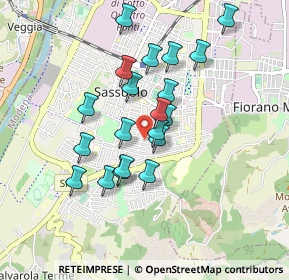 Mappa Viale Bellini, 41049 Sassuolo MO, Italia (0.773)