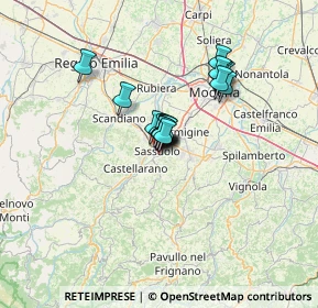 Mappa Viale Bellini, 41049 Sassuolo MO, Italia (8.20765)