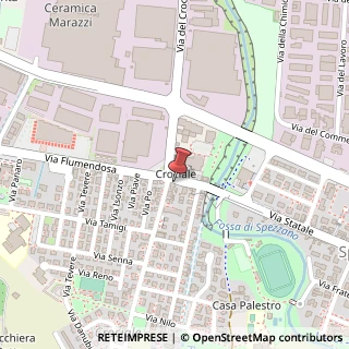 Mappa Via Flumendosa, 106, 41042 Fiorano Modenese, Modena (Emilia Romagna)