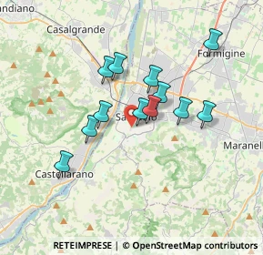 Mappa Viale Ruggero Leoncavallo, 41049 Sassuolo MO, Italia (2.89917)