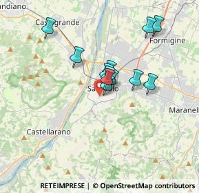 Mappa Viale Ruggero Leoncavallo, 41049 Sassuolo MO, Italia (2.70917)