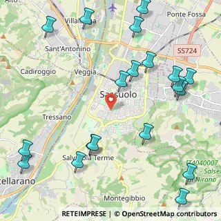 Mappa Viale Ruggero Leoncavallo, 41049 Sassuolo MO, Italia (2.971)