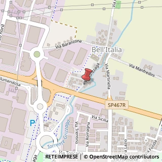 Mappa Via Grizzaga, 32, 41053 Maranello, Modena (Emilia Romagna)