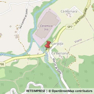 Mappa Via Gargola, 1, 42030 Viano, Reggio nell'Emilia (Emilia Romagna)
