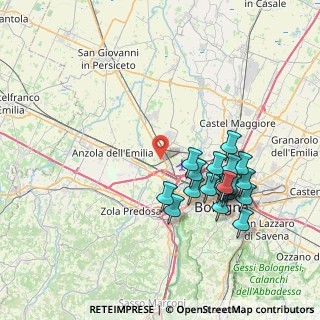Mappa Via del Bargellino, 40132 Bologna BO, Italia (7.69842)