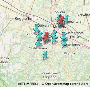 Mappa Viale Camillo Benso Cavour, 41049 Sassuolo MO, Italia (10.38688)