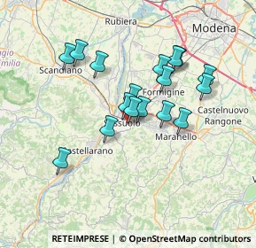 Mappa Viale Camillo Benso Cavour, 41049 Sassuolo MO, Italia (6.00824)