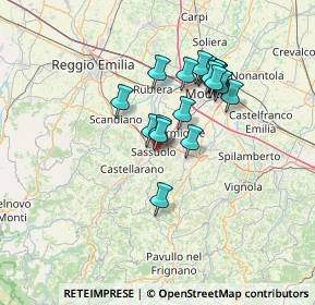 Mappa Via Circonvallazione Sud Est, 41049 Sassuolo MO, Italia (11.7585)