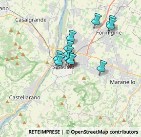 Mappa Viale Fratelli Bandiera, 41049 Sassuolo MO, Italia (2.44)