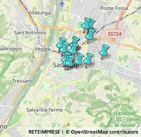 Mappa Via Medaglia D'Oro, 41049 Sassuolo MO, Italia (0.98929)