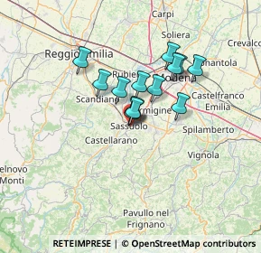 Mappa Via Medaglia D'Oro, 41049 Sassuolo MO, Italia (9.51769)