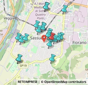 Mappa Via Medaglia D'Oro, 41049 Sassuolo MO, Italia (0.819)