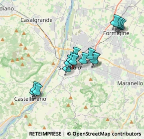 Mappa Via Medaglia D'Oro, 41049 Sassuolo MO, Italia (3.20313)
